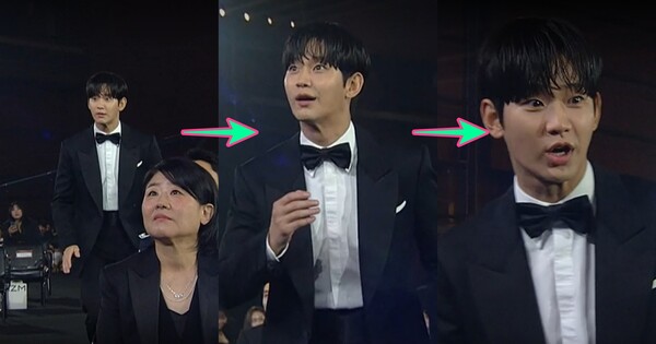 60회 백상예술대상의 백미가 되어버린 장면 ⓒJTBC