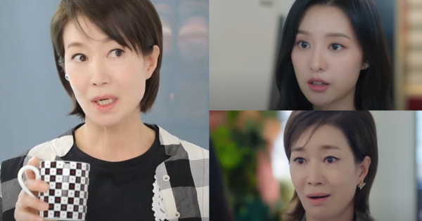 배우 나영희와 김지원.&nbsp;ⓒ유튜브 채널 '지금백지연'/tvN