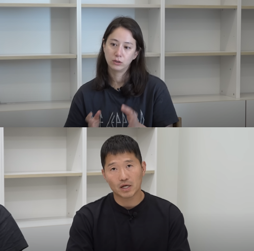 자신들을 둘러싼 각종 논란 해명하는 강형욱과 그의 아내 수잔 엘더.&nbsp;ⓒ유튜브 채널 '강형욱의 보듬TV'