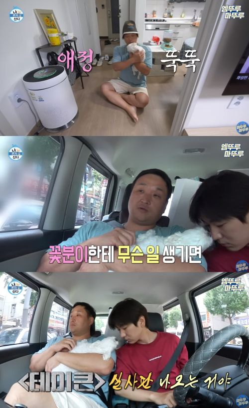 애지중지 꽃분이.&nbsp;ⓒ유튜브 채널 '엠뚜루마뚜루'&nbsp;