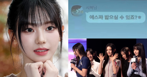 밟을 수 있죠? 에스파 리더 00년생 카리나가 뉴진스 언급하며 한 말은 듣고 나니 한참 어른인 내가 뺨이 다 붉어진다