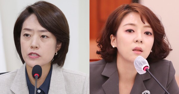 고민정 더불어민주당 의원 VS 배현진 국민의힘 의원: 아나운서 출신 정치인들의 말싸움은 꽤 후덜덜하다