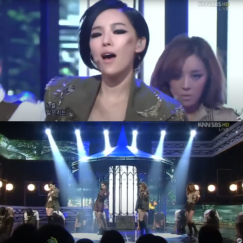 '브아걸' 활동 당시 가인의 모습. ⓒSBS