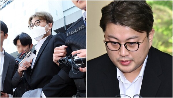 뺑소니 혐의로 재판을 앞두고 있는 가수 김호중(33).&nbsp;ⓒ뉴스1
