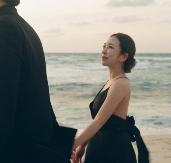 김성은과 그의 신랑. ⓒ김성은 인스타그램