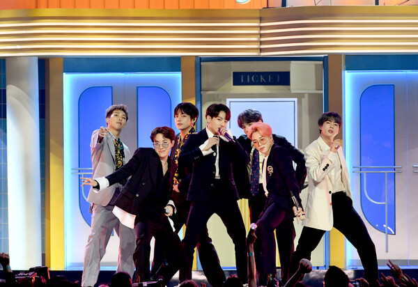 그룹 BTS&nbsp;ⓒGettyimagesKorea