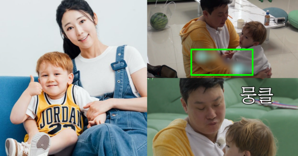 사유리와 젠, 그리고 이상민. ⓒ사유리 인스타그램, SBS