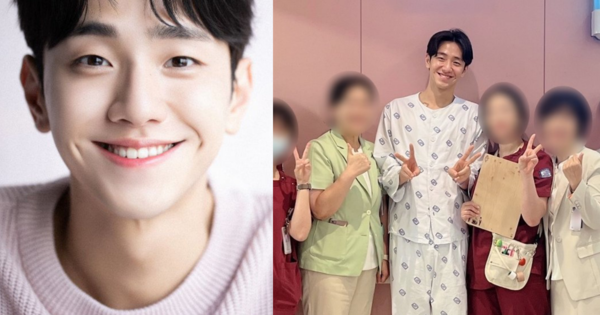 배우 남윤수/입원 당시 남윤수&nbsp;ⓒ에이전시가르텐/은평성모병원&nbsp;