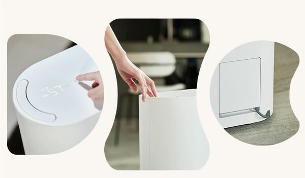 ‘히든 디자인’을 적용한 LG 휘센 오브제컬렉션 제습기 ⓒLG전자