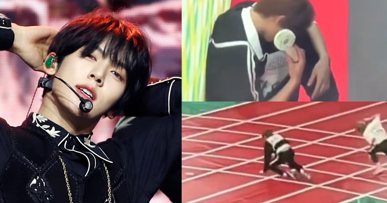 제로베이스원의 메인댄서 한유진, '아이돌스타 선수권 대회' 출전한 한유진. ⓒ뉴스1, 틱톡 , 트위터 갈무리