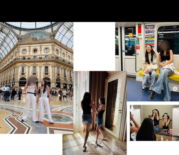 사랑의 이탈리아 여행기 ⓒ야노 시호 SNS 갈무리