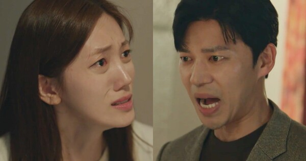 파국을 맞이한 최사라-김지상 ⓒSBS