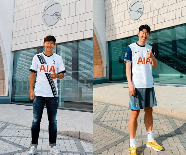 변함 없는 동안을 자랑하는 손흥민! ⓒ톳트넘 홋스퍼 SNS