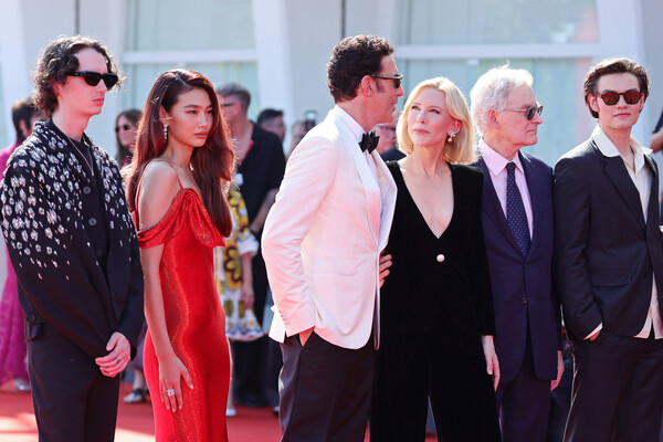 애플 TV+ 오리지널 시리즈 '디스클레이머' 출연진.&nbsp;ⓒGettyimages Korea