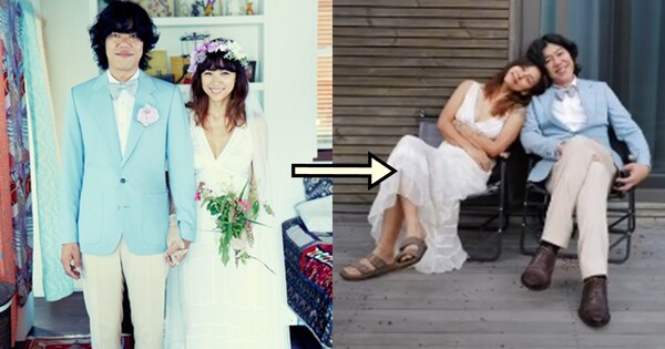 이효리·이상순 결혼 사진(좌),&nbsp;이효리·이상순 결혼 11주년 기념 사진(우)&nbsp;&nbsp;©이효리 팬카페 '효리투게더'/이효리 인스타그램&nbsp;