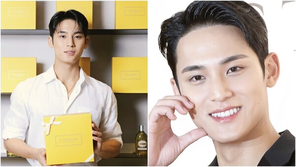 화장품 브랜드 록시땅코리아 앰버서더로 활동 중인&nbsp;그룹 세븐틴 멤버 민규.&nbsp;ⓒ록시땅코리아 공식 SNS 계정, 뉴스1&nbsp;