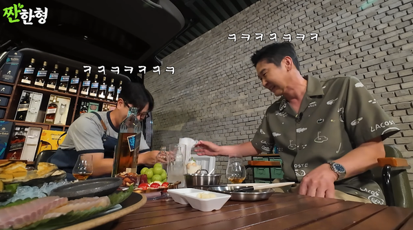 9일 유튜브 채널 '짠한형 신동엽' 영상 장면 ⓒ짠한형 신동엽&nbsp;