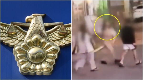 기사와 상관 없는 자료사진(왼),&nbsp;30대 여성이 자신의 딸과 만나던 10대 남학생을 흉기로 찌르는 사건이 벌어졌다(오).&nbsp;ⓒ뉴스1, JTBC 뉴스&nbsp;