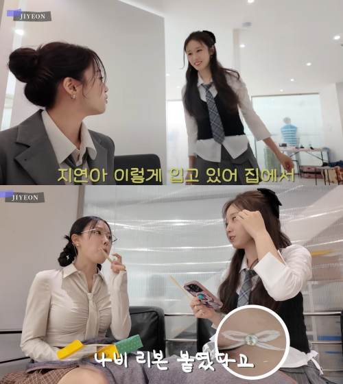 티아라 은정, 효민, 지연. ⓒ유튜브 '지연 JIYEON'