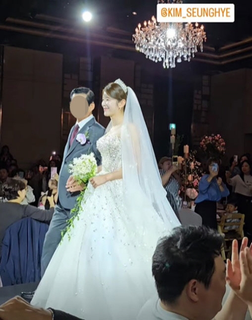 김승혜·김해준 부부 결혼식 현장. ⓒ인스타그램