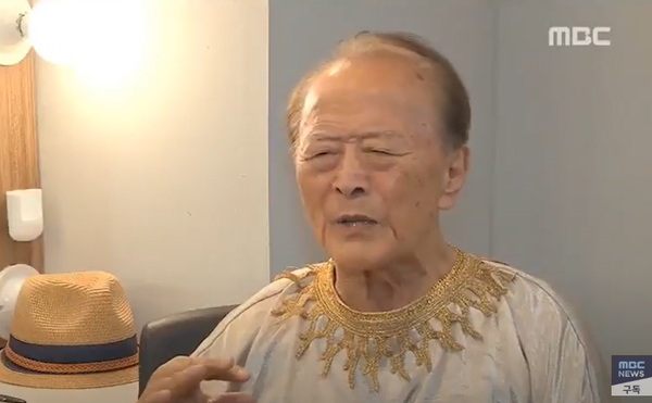 인터뷰 중인 권성덕. ⓒMBC