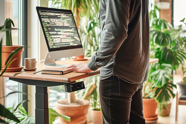 기사와 무관한 스탠딩 데스크 관련 자료 사진.&nbsp;ⓒ어도비스톡