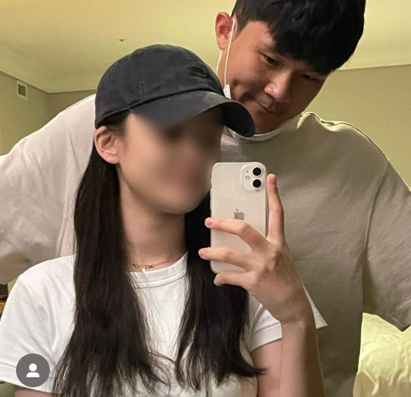 김민재와 안씨. ⓒSNS