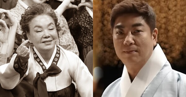 배우 김수미(좌), 배우 김수미 아들 정명호(우) ⓒ뉴스1/TV조선