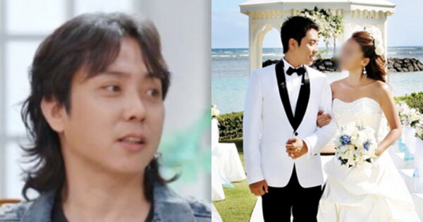 은지원(좌), 은지원 결혼 사진(우). ⓒMBN, 마이웨딩 홈페이지