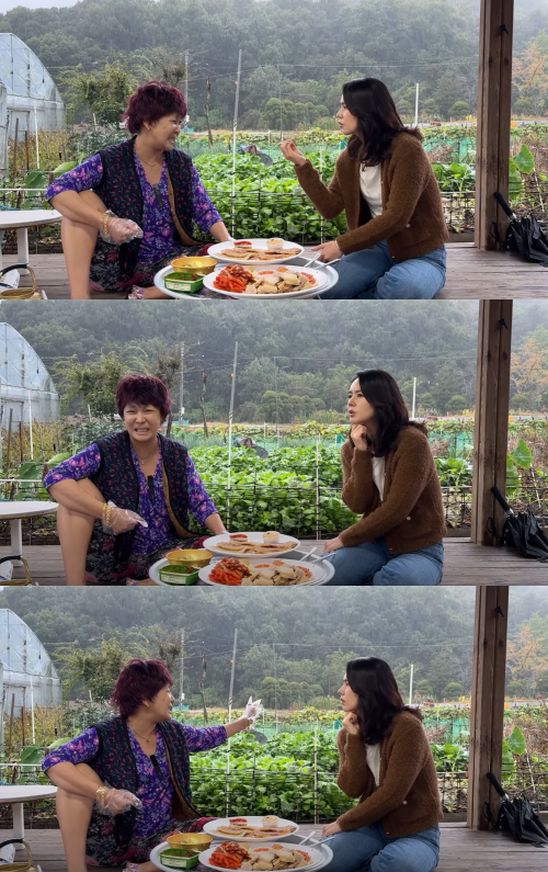 아이들 걱정하는 한가인. ⓒ유튜브 '