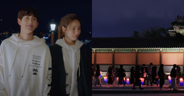 기사와 무관한 드라마 '런 온' 캡쳐본/청사초롱은 달빛기행의 포인트 중 하나입니다. 한발짝 물러나 이어지는 청사초롱 행렬을 보면 무척이나 귀엽습니다. ⓒJTBC/한겨레 백소아 기자 thanks@hani.co.kr