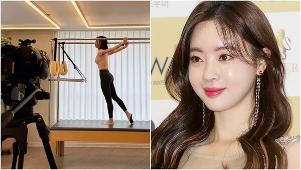  필라테스 강사 출신 배우 양정원.&nbsp;ⓒ양정원 인스타그램, 뉴스1&nbsp;