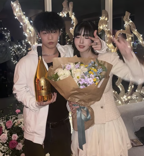 래퍼 김하온과 과즙세연. ⓒ과즙세연 인스타그램