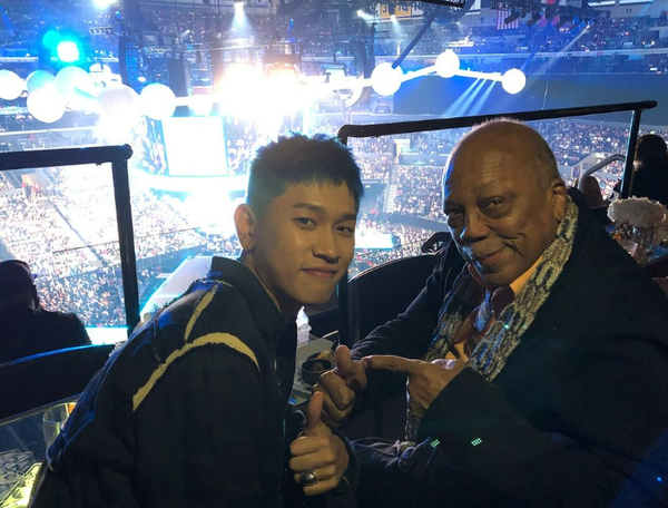 우상을 떠나보내며. ⓒ크러쉬 인스타그램