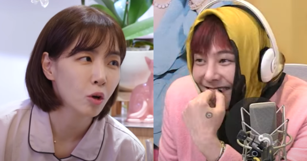 ​김이나와 GD. ⓒ유튜브 채널 '요정재형', 'Mhz'&nbsp;