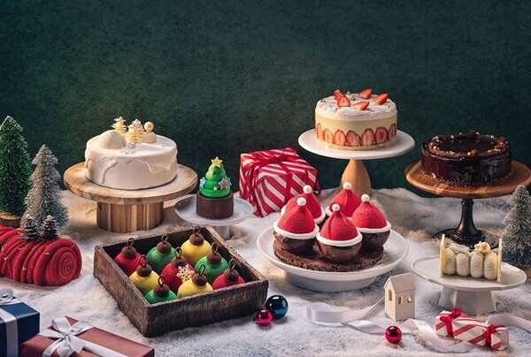 서울드래곤시티의 크리스마스 케이크 6종. ⓒ서울드래콘시티