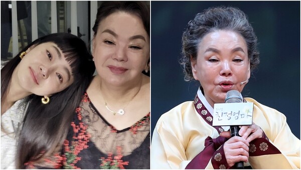 배우 故 김수미와 며느리 서효림.&nbsp;ⓒ서효림 인스타그램, 뉴스1&nbsp;