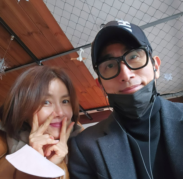 차인표와 신애라. ⓒSNS