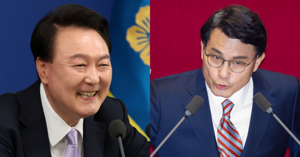 전두환 사위였던 국힘 윤상현 의원이 오목조목 '근거'를 들어 윤석열 대통령을 옹호했다