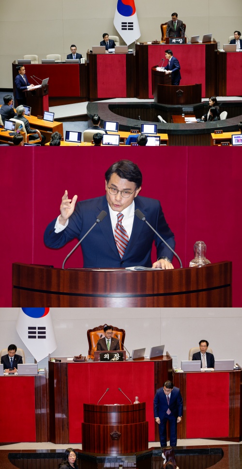 전두환 사위였던 국힘 윤상현 의원이 오목조목 '근거'를 들어 윤석열 대통령을 옹호했다