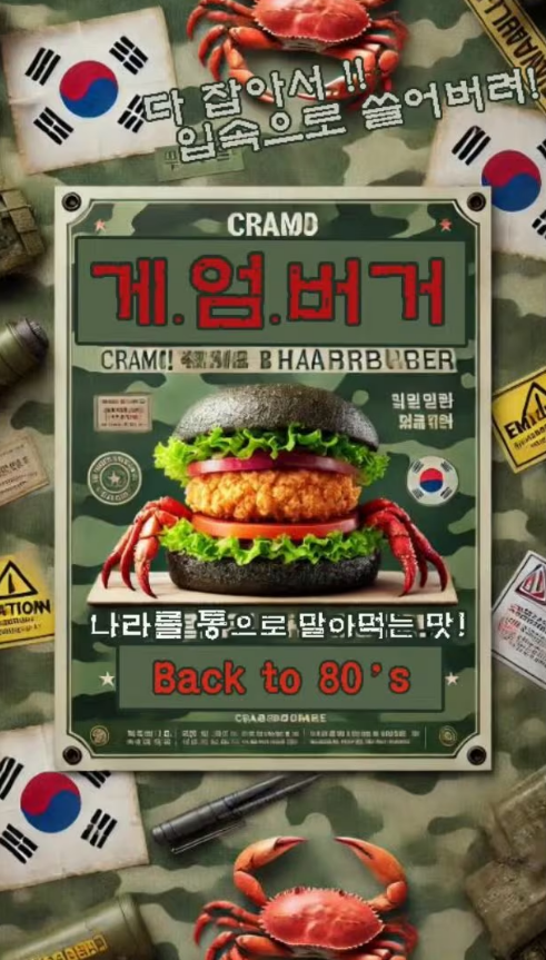 '나라 말아먹는 계엄의 맛' ⓒ온라인 커뮤니티 갈무리&nbsp;