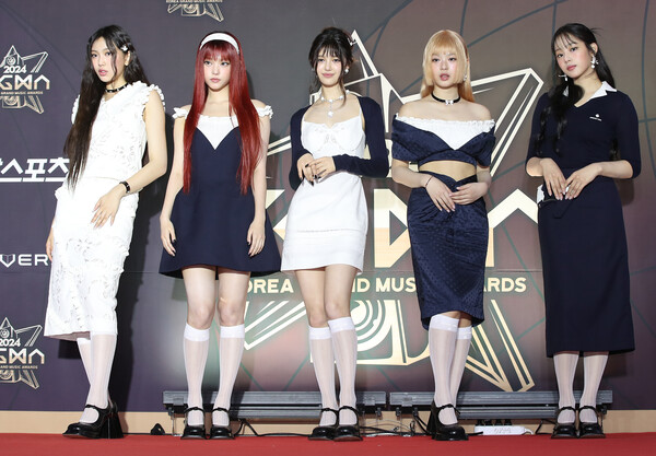 혜인·다니엘·하니·민지·해린&nbsp;ⓒ뉴스1