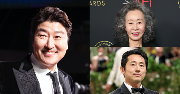 송강호/윤여정/스티븐 연&nbsp;ⓒGettyimages Korea