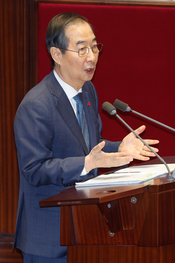 한덕수 국무총리. ⓒ뉴스1