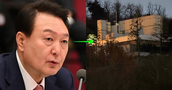 윤석열 대통령, 서울 용산구 대통령 관저. ⓒ뉴스1