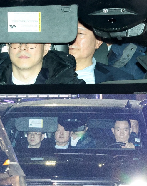 서울구치소로 향하는 윤석열 대통령. ⓒ뉴스1