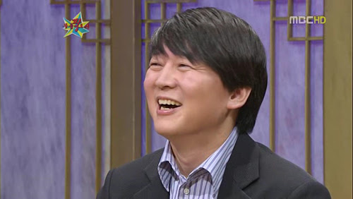 2009년 '무릎팍도사' 출연 당시 안철수 국민의힘 의원. ⓒMBC