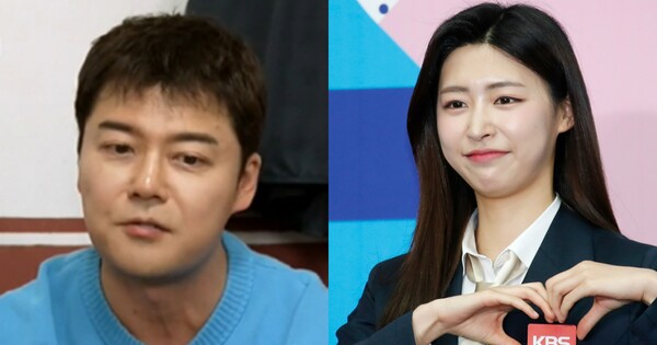 전현무(좌), 홍주연 아나운서(우). ⓒMBN, 뉴스1