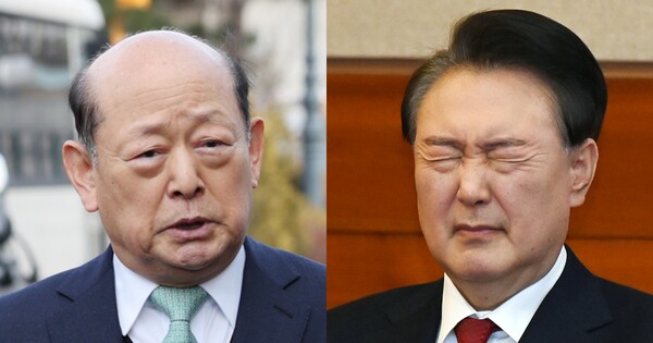 송두환 변호사, 윤석열 대통령 ⓒ뉴스1