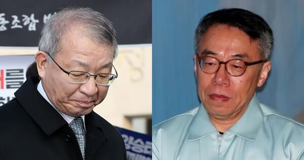 양승태 전 대법원장,&nbsp;임종헌 전 법원행정처 차장. ⓒ뉴스1